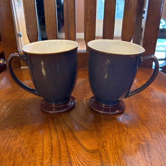 denby england Other - Denby England Storm Plum Set/2 Footed Mugs